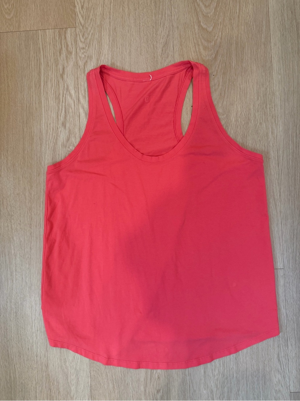 Lululemon Coral Pink Racerback Tank Top Estimated XL